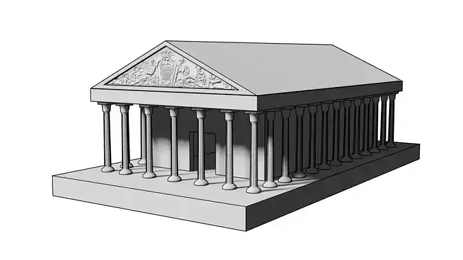 Neoclassical temple - Templo neoclasico