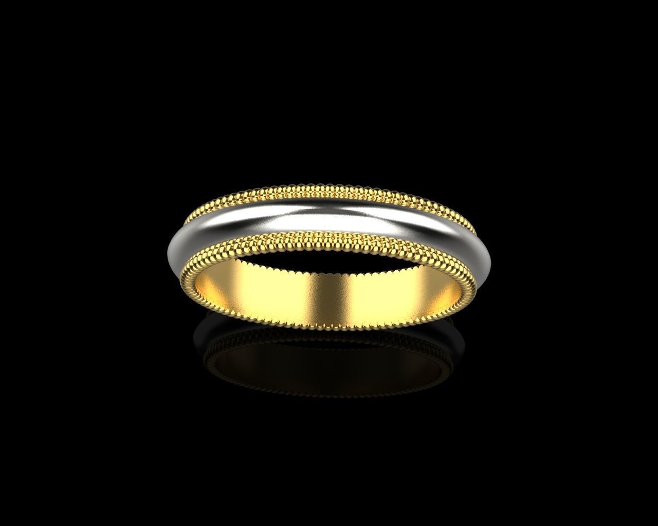 wedding ring 133 3D print model_1