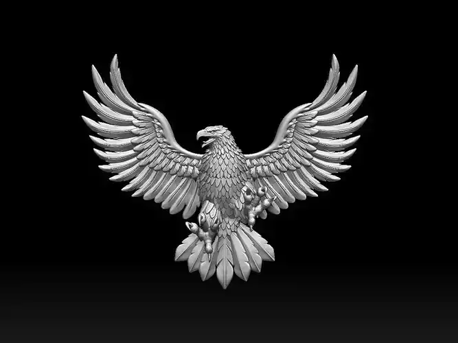 eagle 3D print model