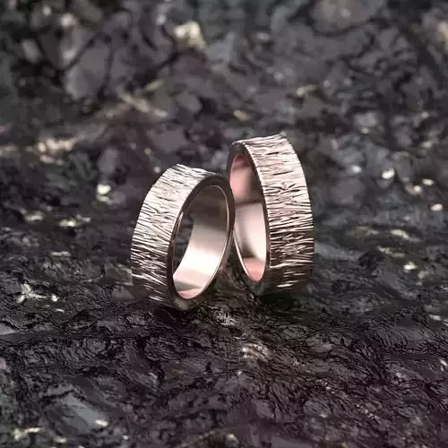 Wedding ring 3D print model