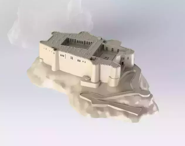 Falak-ol-Aflak Castle 3D print model