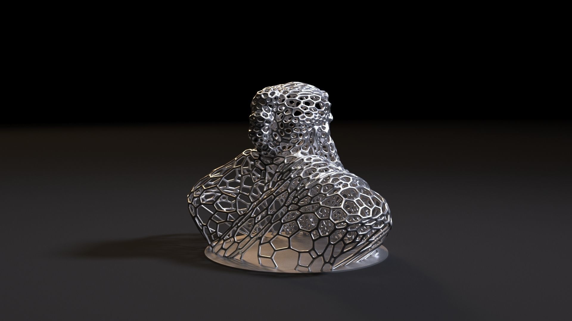 Dwarf bust 3D print model_5