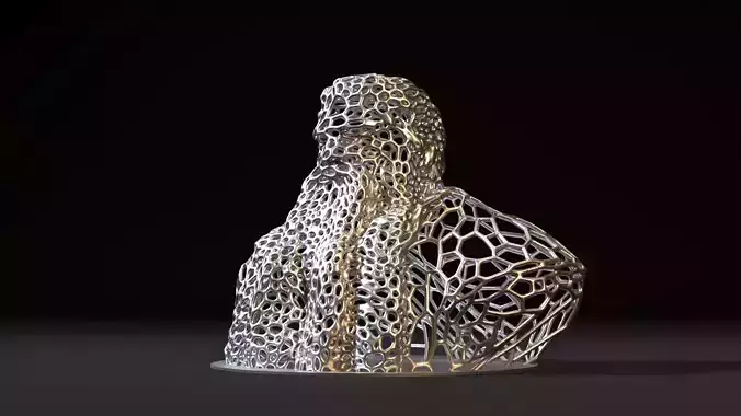 Dwarf bust 3D print model