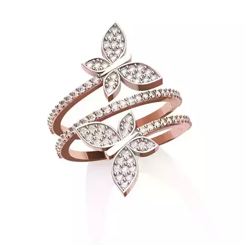 BUTTERFLIES RING