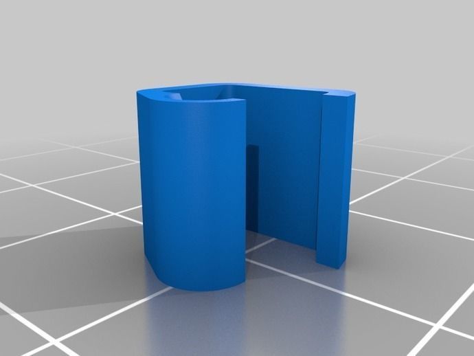175mm Filament Clip 3D print model_15