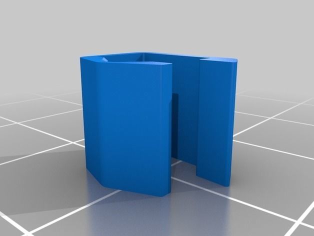 175mm Filament Clip 3D print model_8