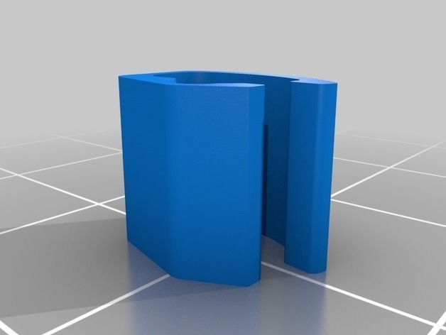 175mm Filament Clip 3D print model_12