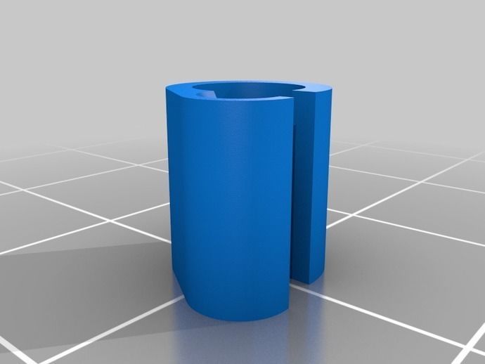 175mm Filament Clip 3D print model_14