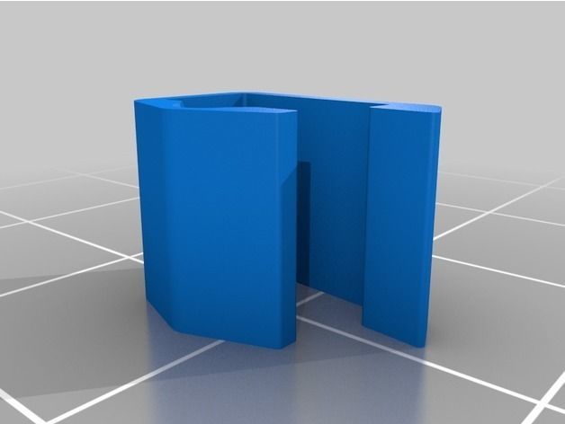 175mm Filament Clip 3D print model_13