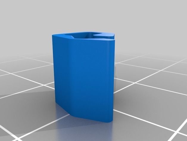 175mm Filament Clip 3D print model_11
