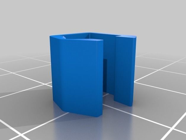 175mm Filament Clip 3D print model_9