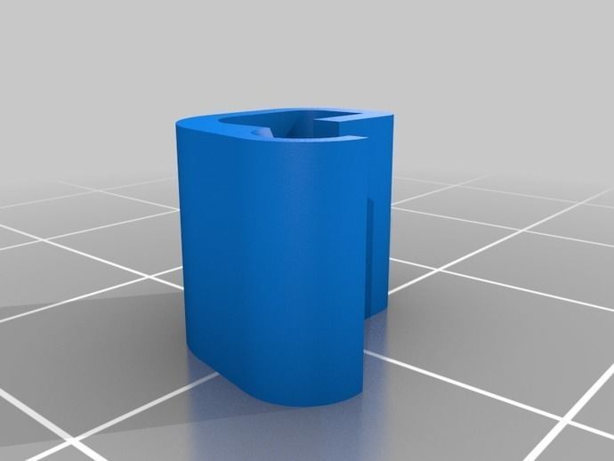 175mm Filament Clip 3D print model_7