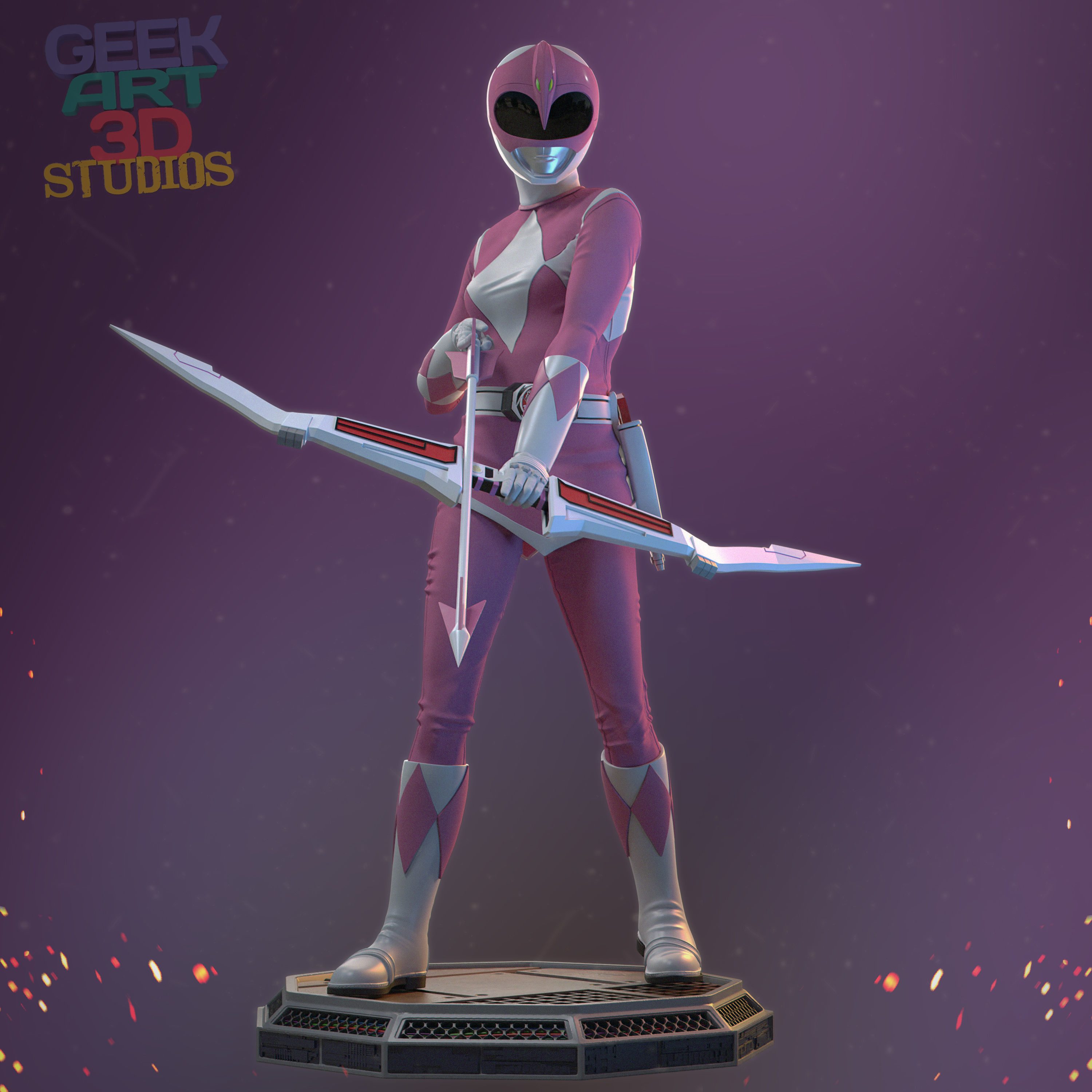 MMPR - Mighty Morphin Power Rangers Collection for 3D Print _4