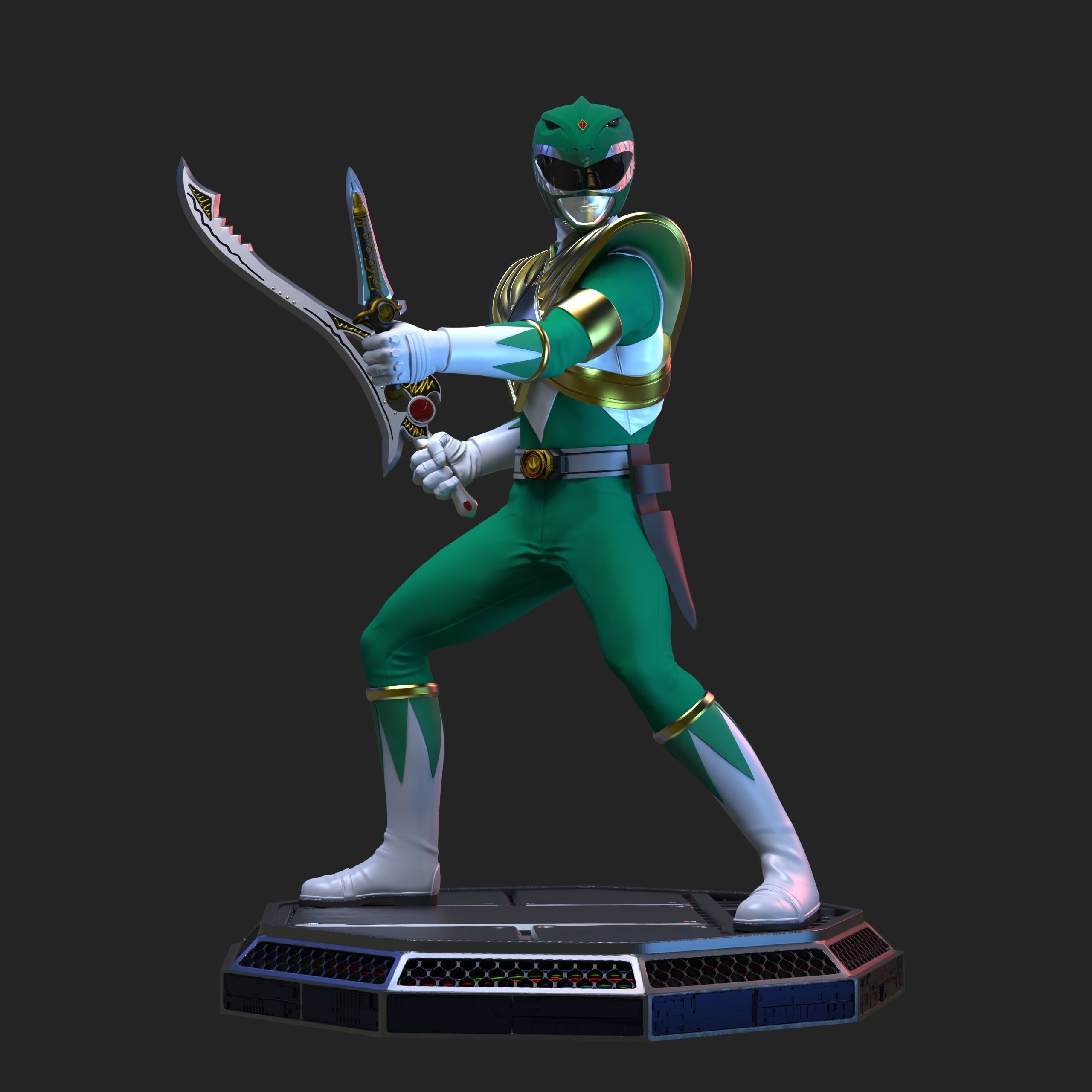 MMPR - Mighty Morphin Power Rangers Collection for 3D Print _7