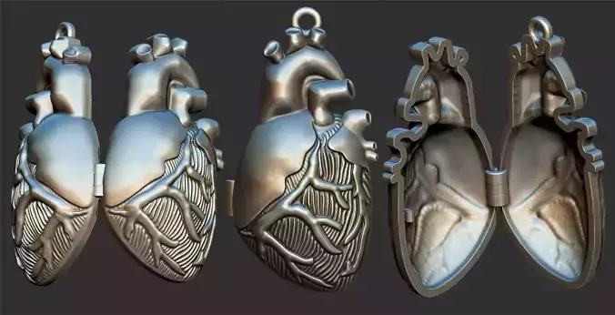 Heart Reliquary - Photo Holder - Relicario