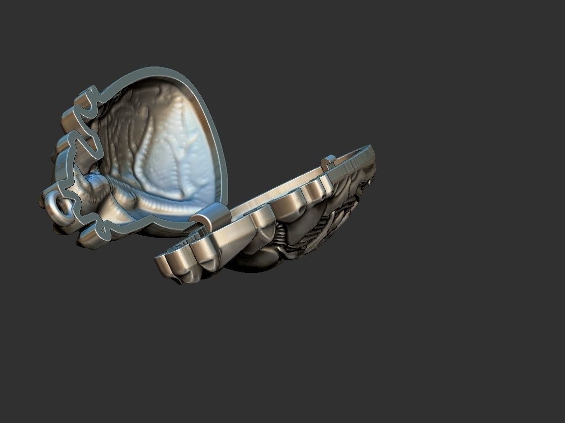 Heart Reliquary - Photo Holder - Relicario 3D print model_11