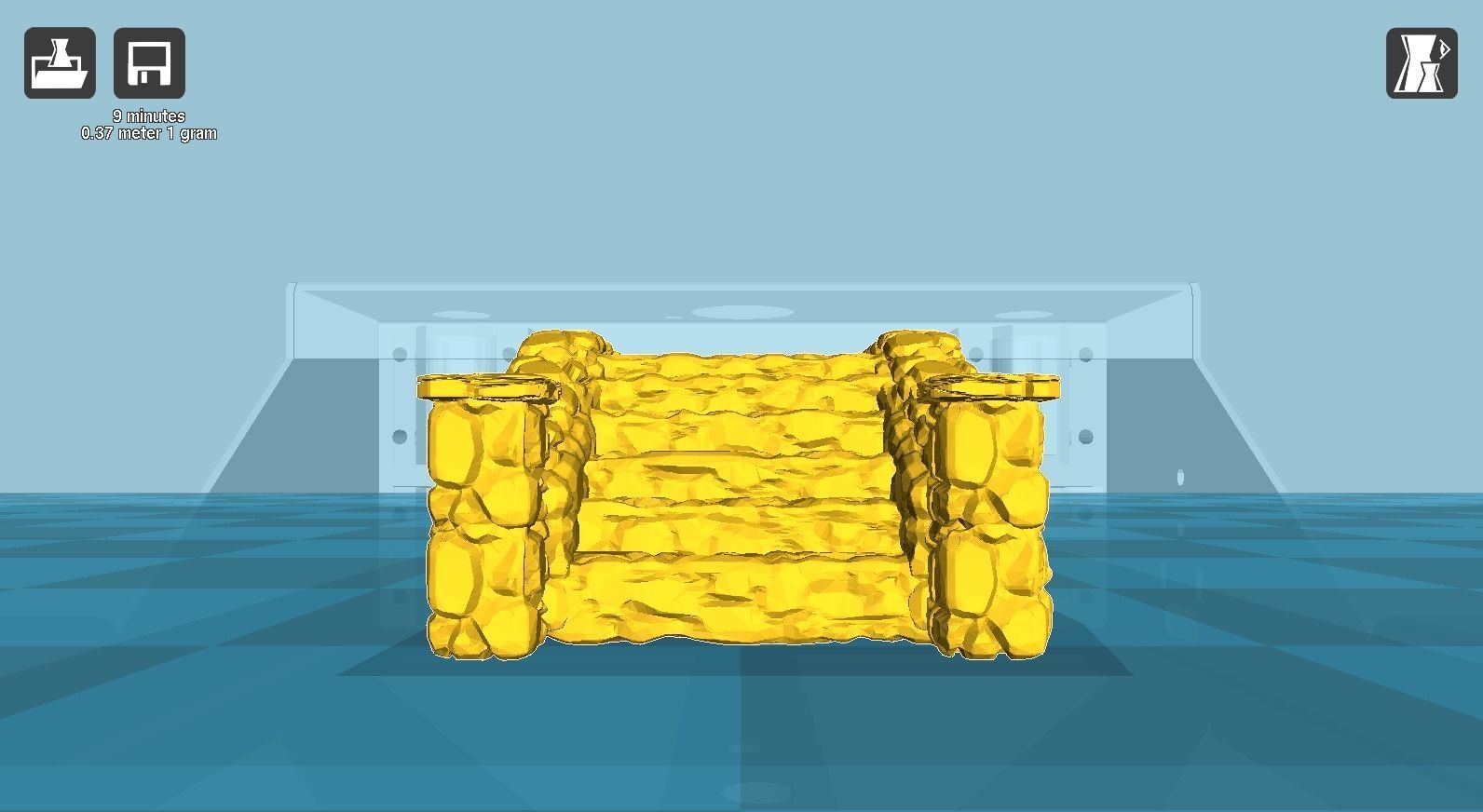 Stone Bridge  3D print model_19