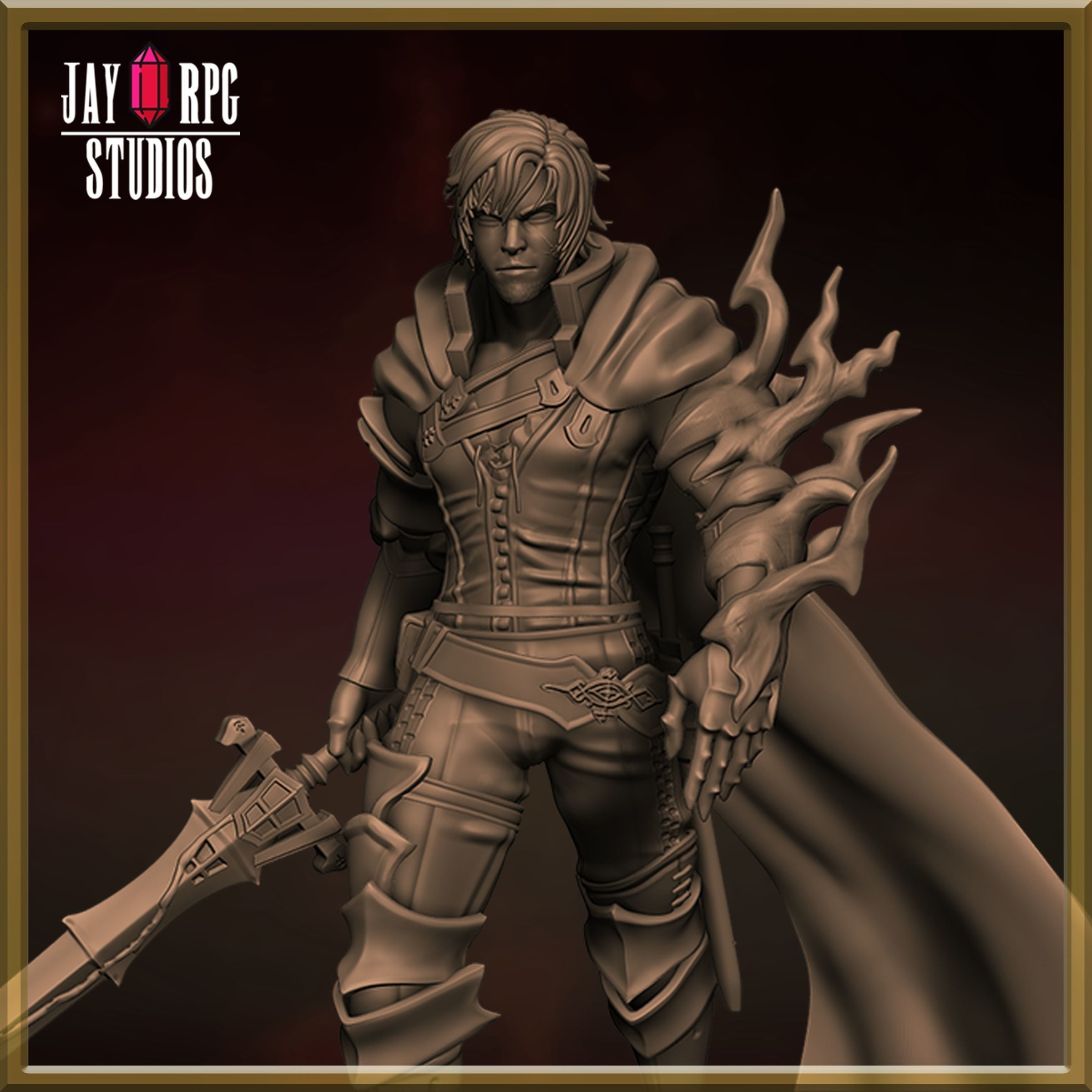 CLIVE ROSFIELD - FFXVI FINAL FANTASY 16 3D PRINT MODEL 3D print model_3