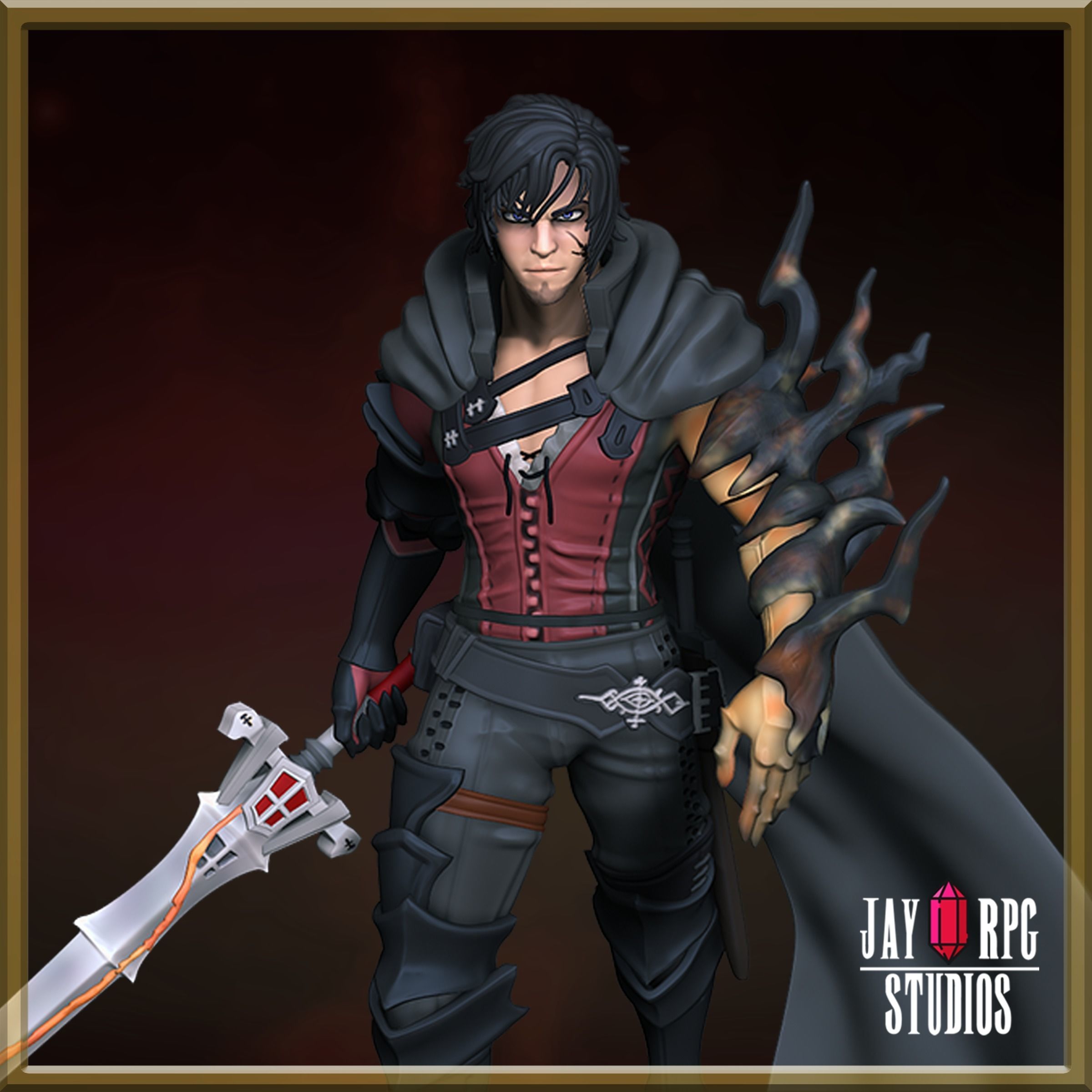 CLIVE ROSFIELD - FFXVI FINAL FANTASY 16 3D PRINT MODEL 3D print model_5