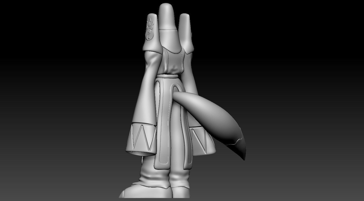 Renamon Entire Evolution Pack 3D print model_16