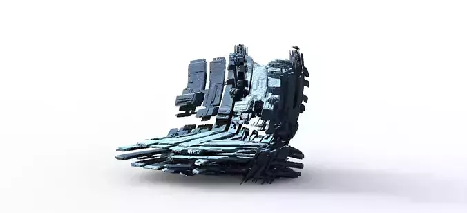 Ice Storm Planet Ruin 1