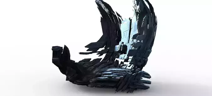 Ice Storm Planet Ruin 2