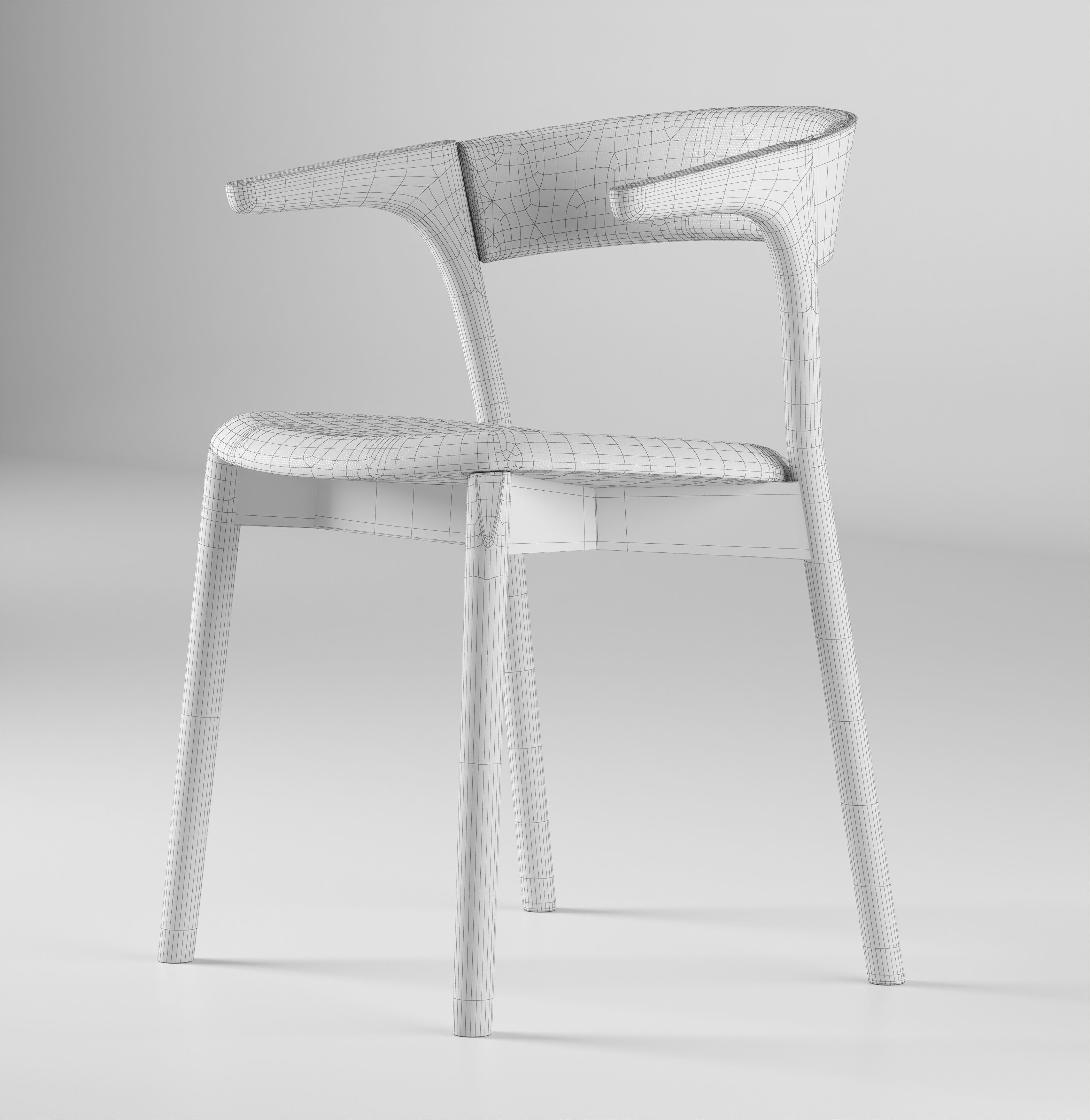 Embra Chair 3D model_3