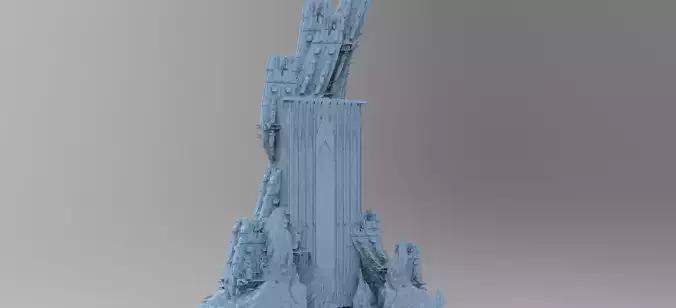 Ancient Stone Tower rock formation 5