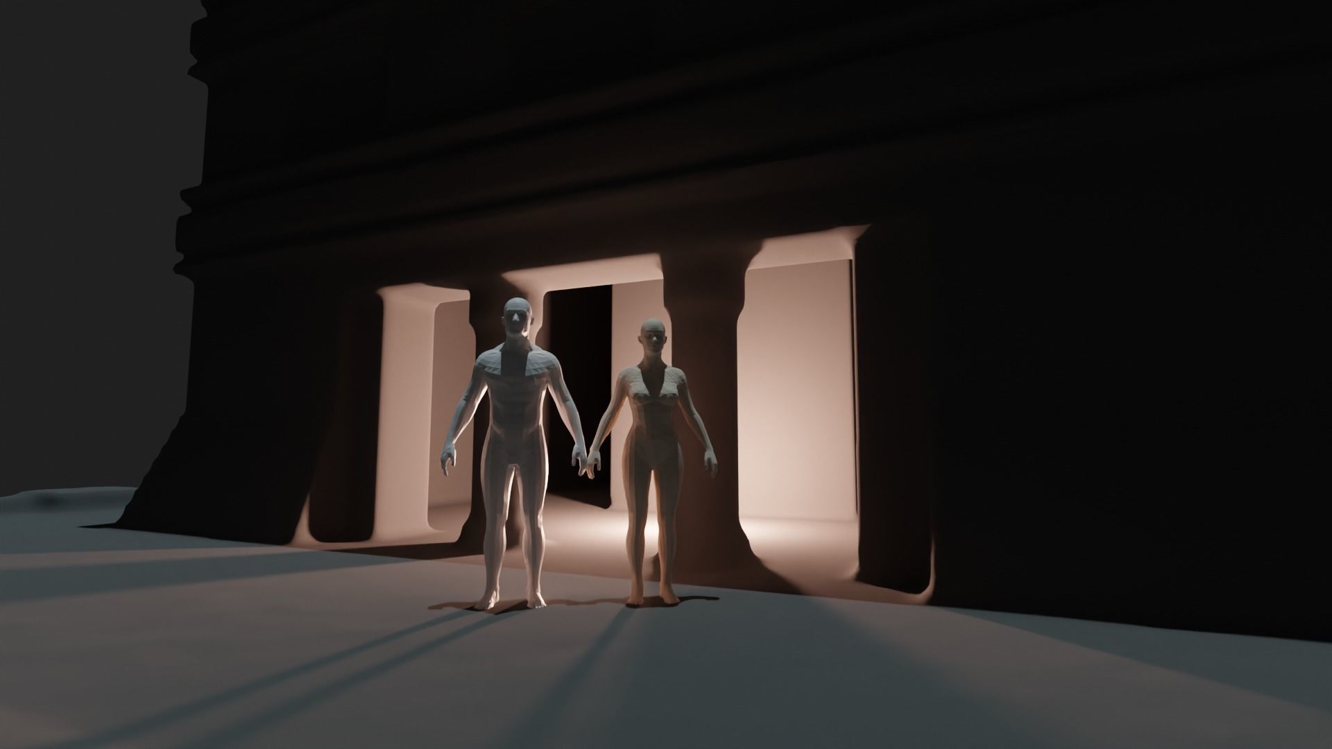 Chichen Itza Rebuilt Landscape and 3D Printable 3D model_31