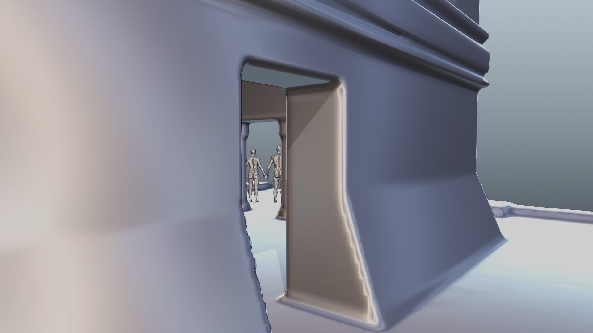 Chichen Itza Rebuilt Landscape and 3D Printable 3D model_24