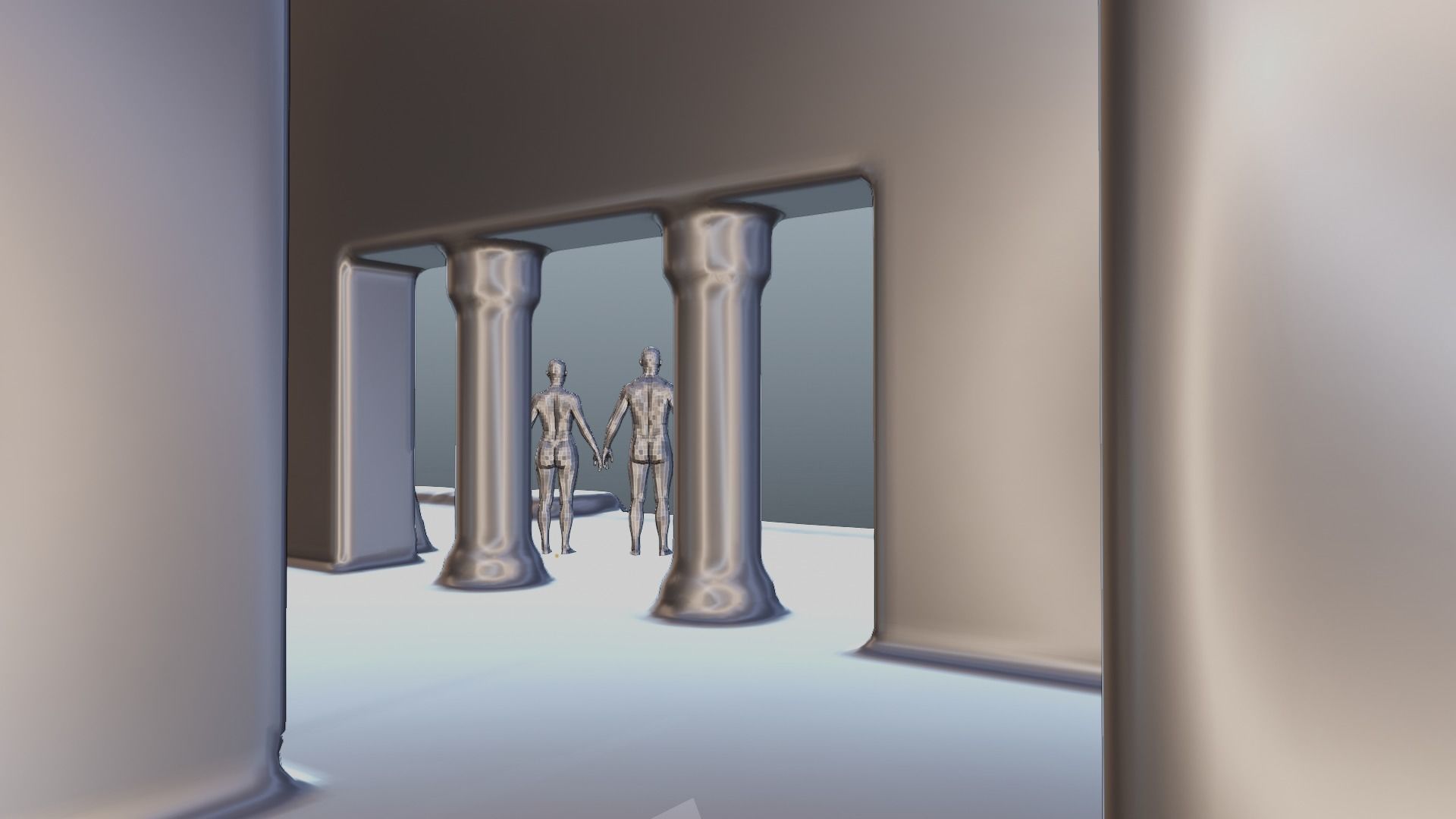 Chichen Itza Rebuilt Landscape and 3D Printable 3D model_23