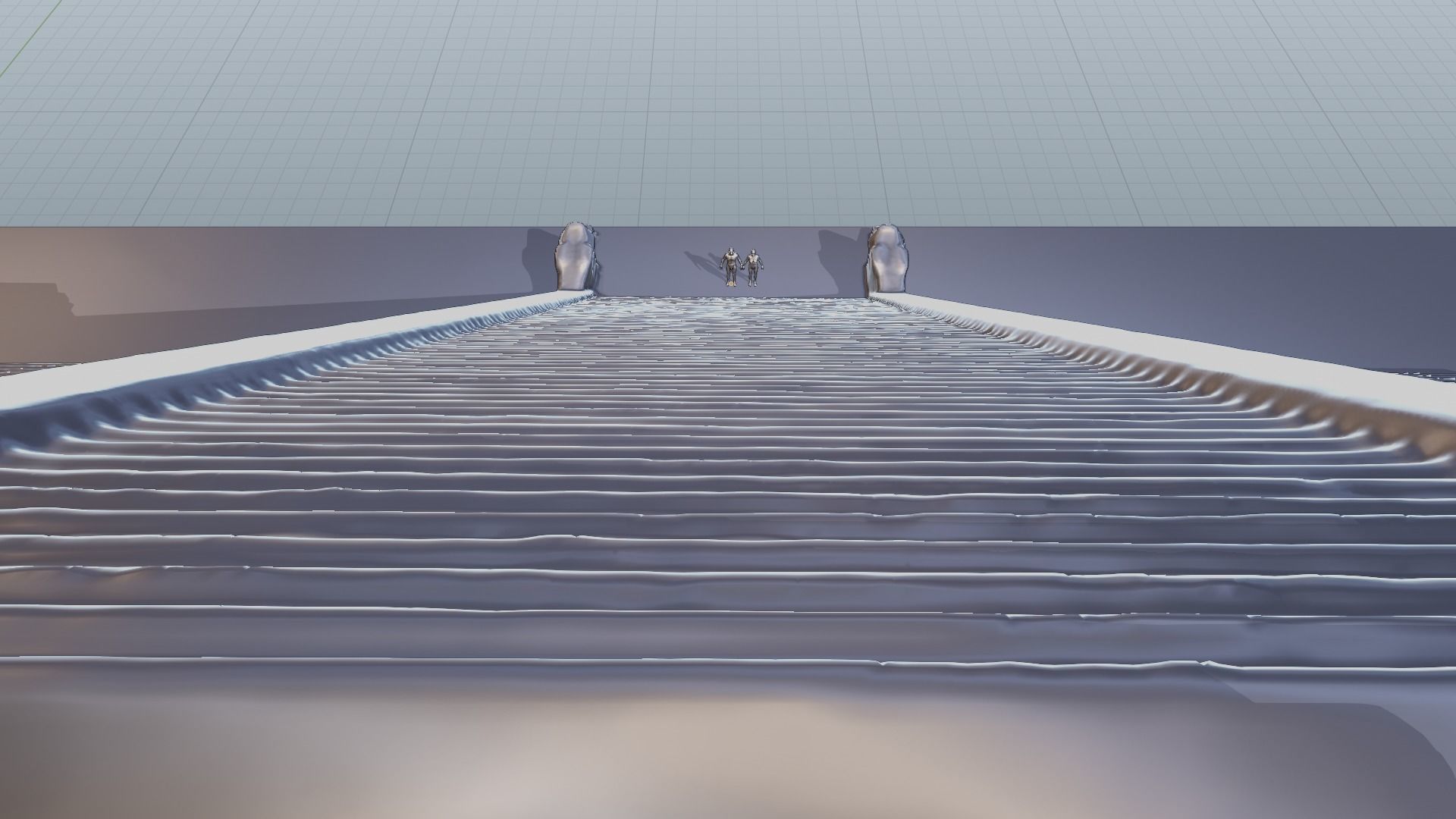 Chichen Itza Rebuilt Landscape and 3D Printable 3D model_14