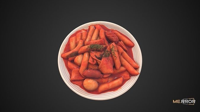 Topokki 3D model 7