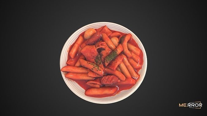 Topokki 3D model 3