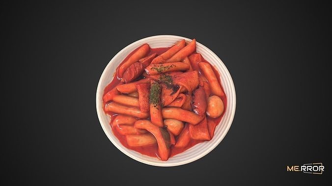 Topokki 3D model 6