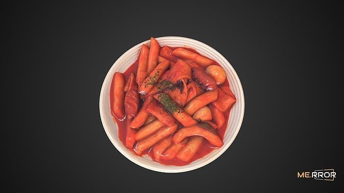 Topokki 3D model 5