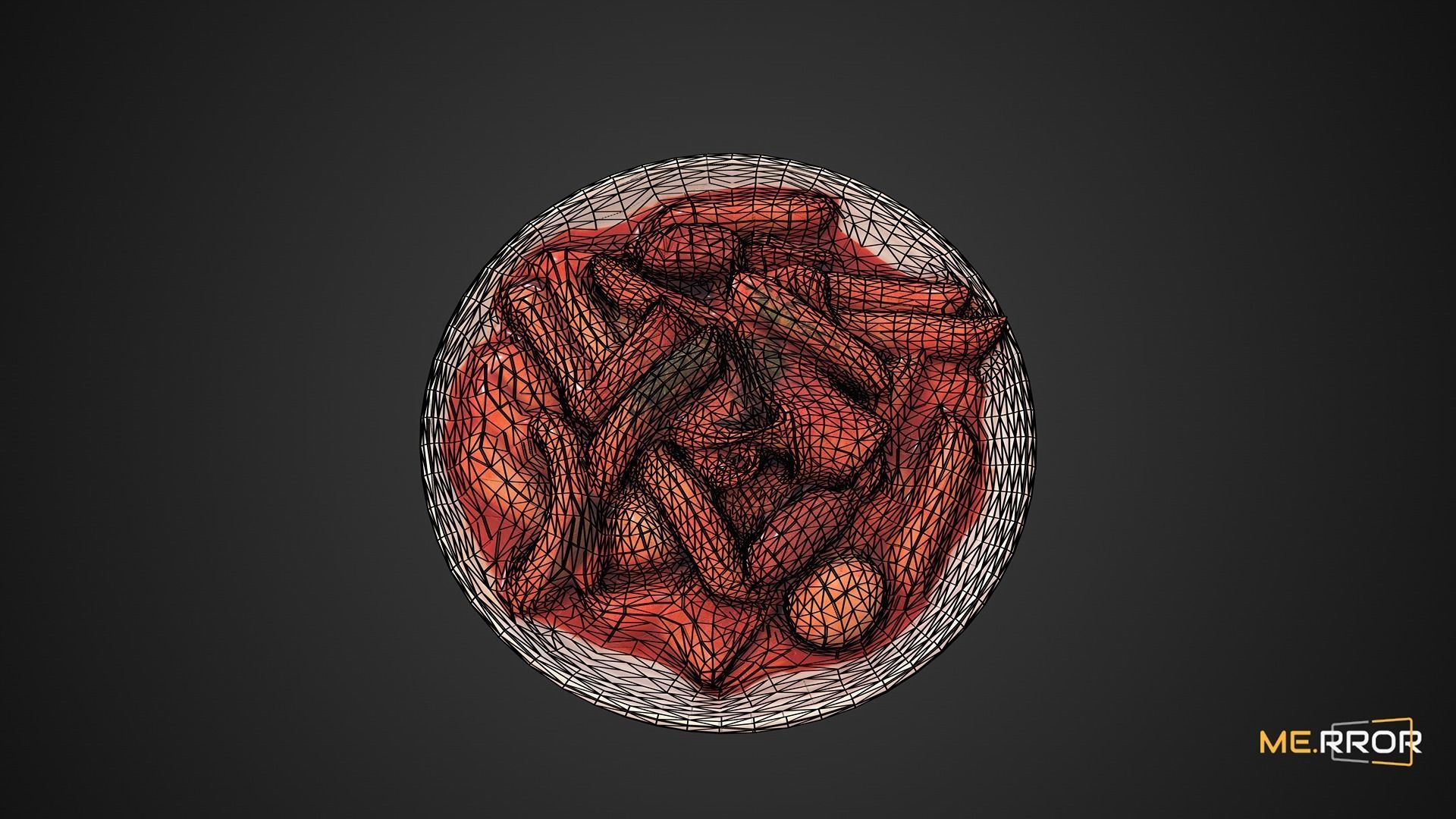 Game Ready Topokki Low-poly 3D model_8