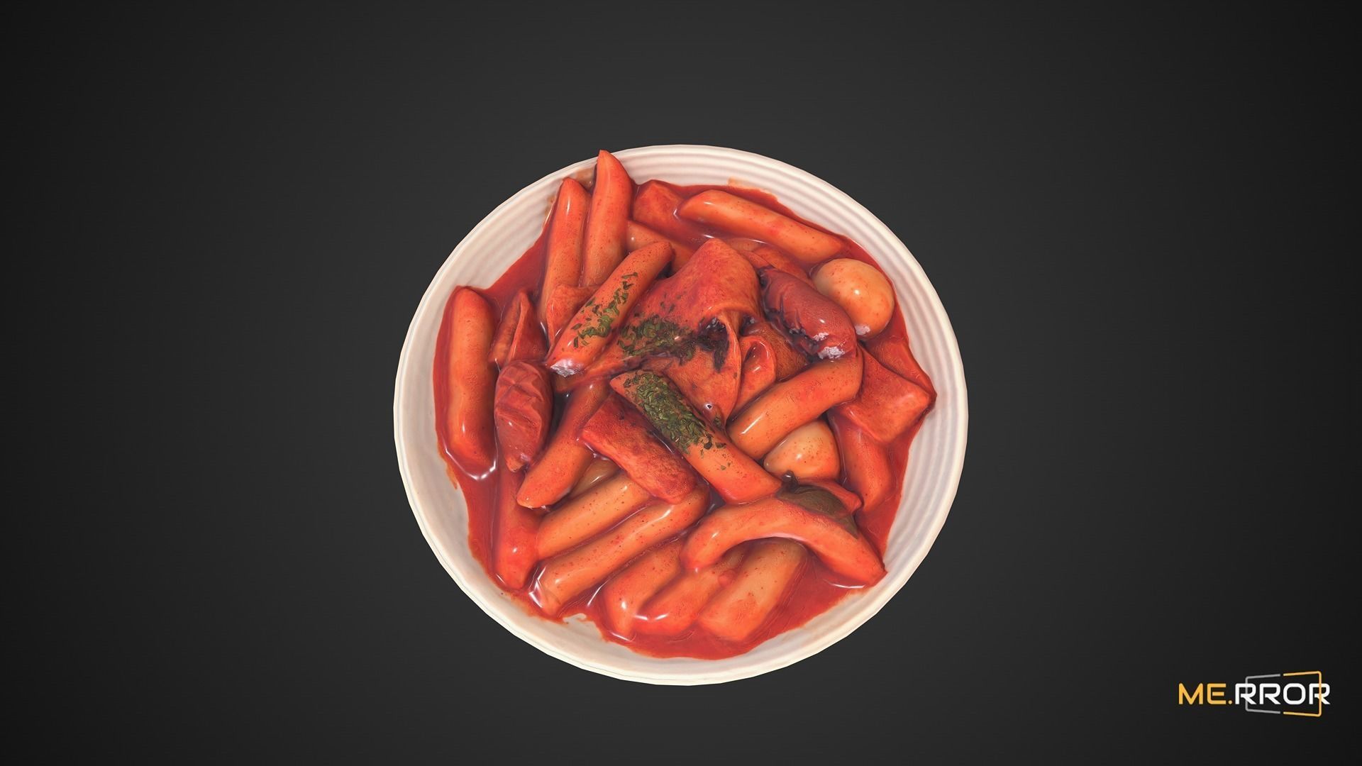 Game Ready Topokki Low-poly 3D model_1