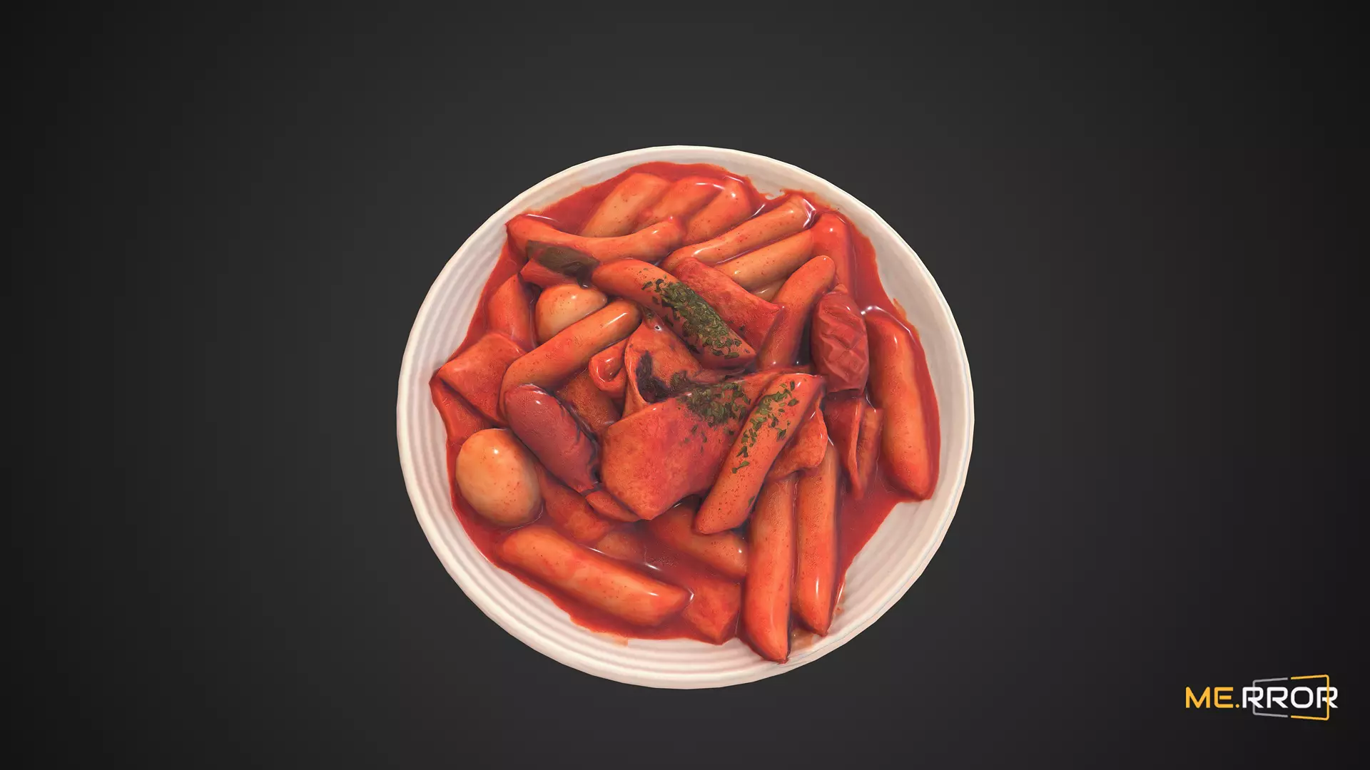 Game Ready Topokki Low-poly 3D model_0