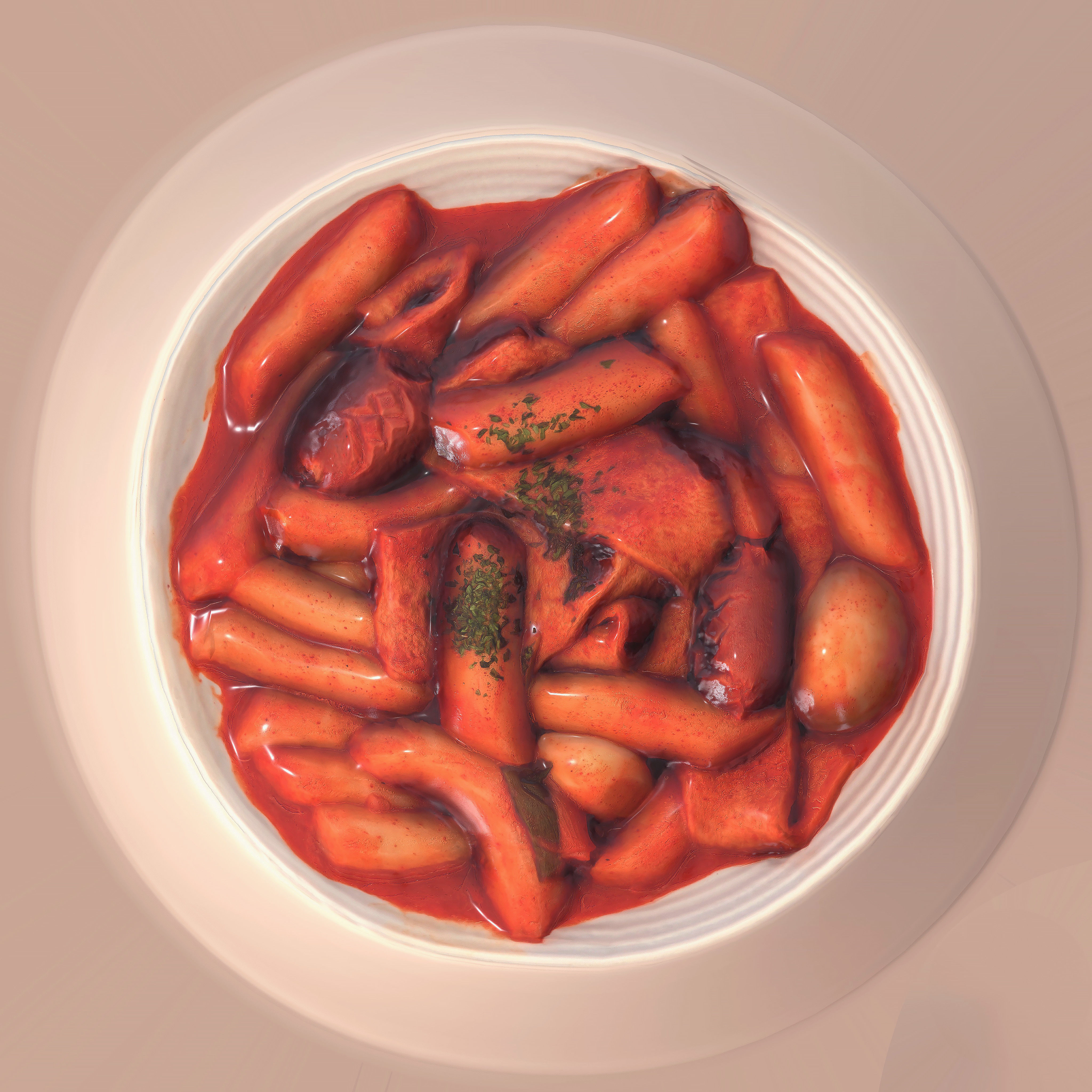 Game Ready Topokki Low-poly 3D model_17