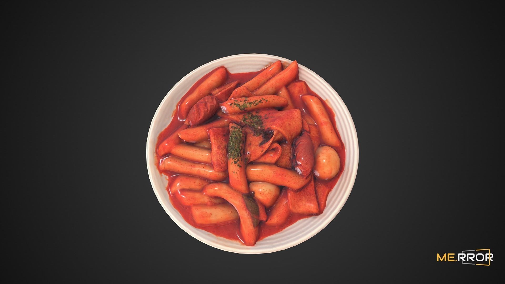 Game Ready Topokki Low-poly 3D model_4