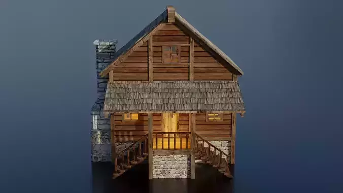 Wooden House D