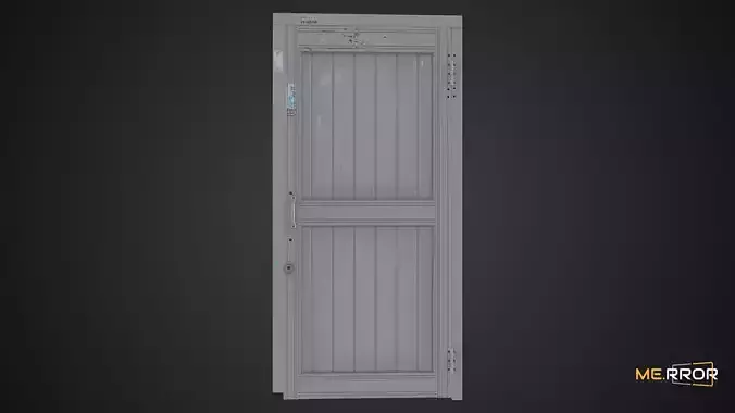 Game Ready Old Metal Door 3