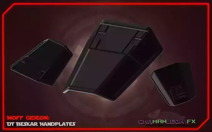 Moff Gideon Beskar Handplate Mandalorian Cosplay