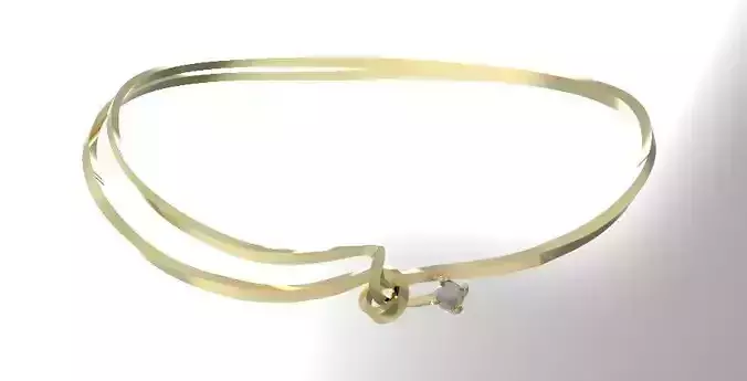 Choker- necklace 3D print model