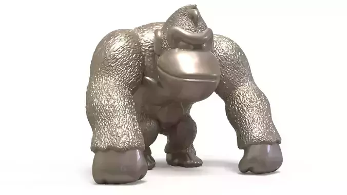DONKEY KONG 3D MODEL POSE 2