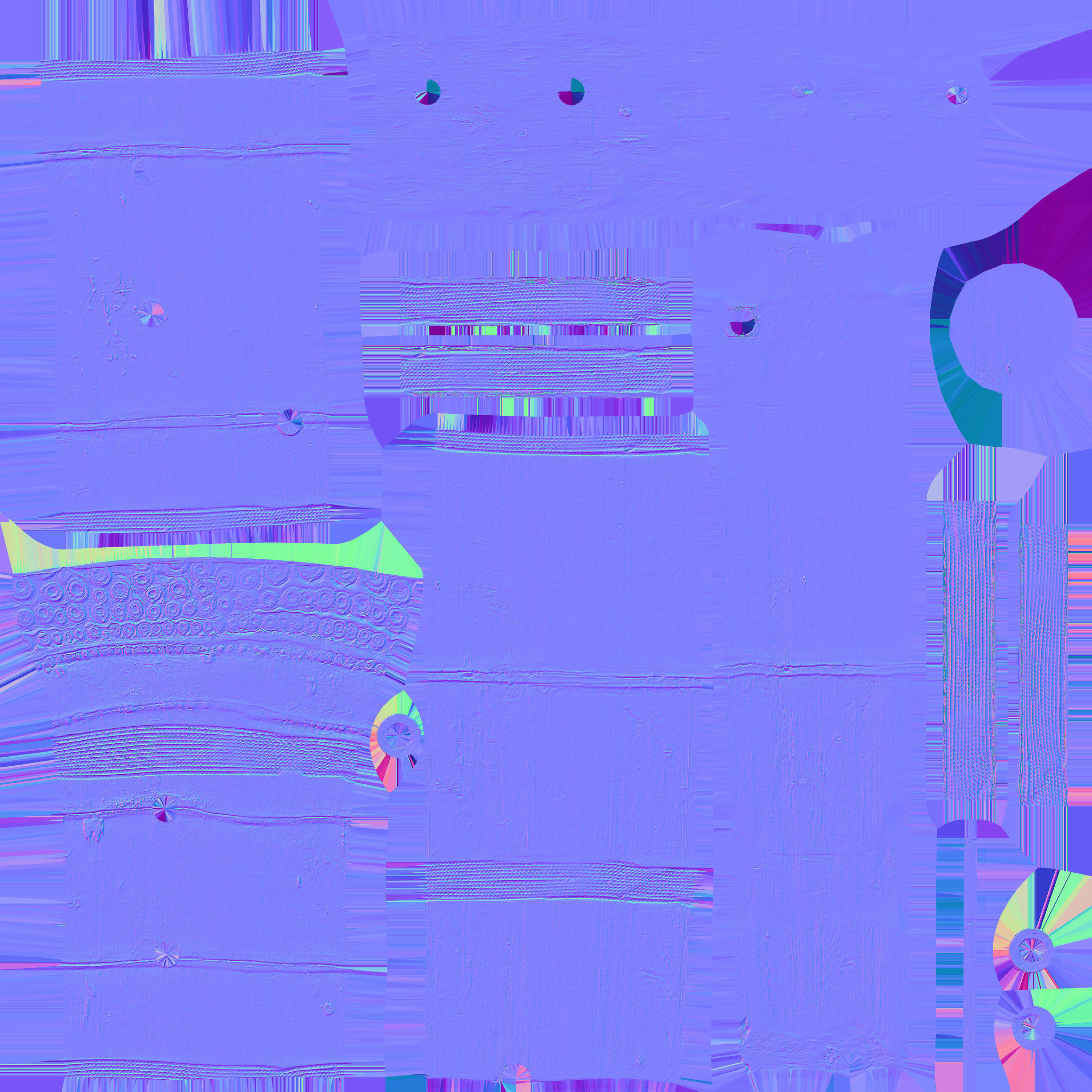 Game Ready Korean Traditional Instrument Danso Low-poly 3D model_17