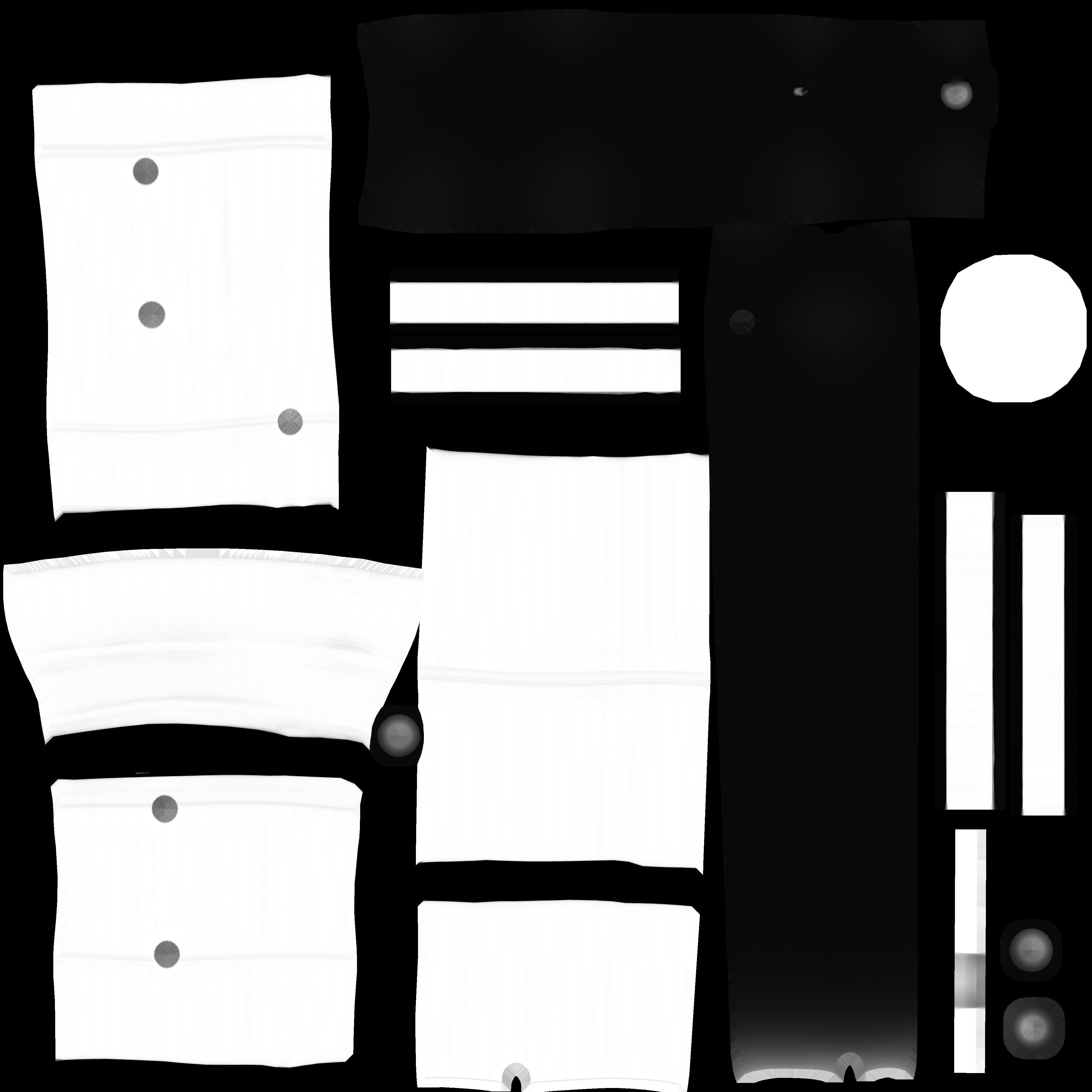 Game Ready Korean Traditional Instrument Danso Low-poly 3D model_15