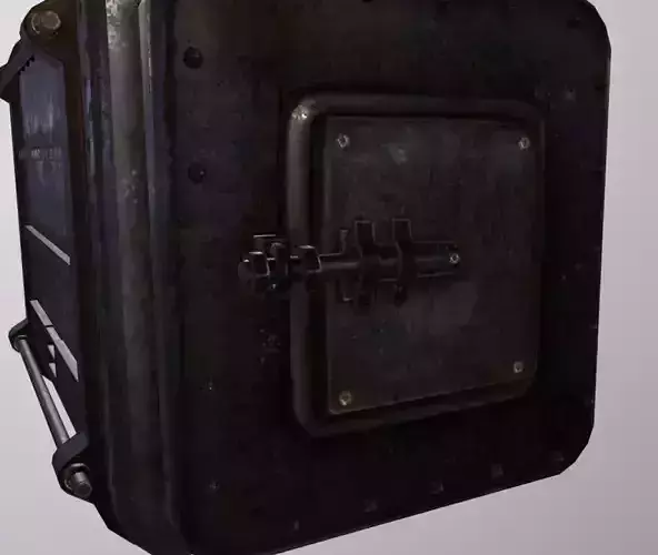 The Machine Boiler Low-poly 3D model The Machine Boiler Low-poly 3D model