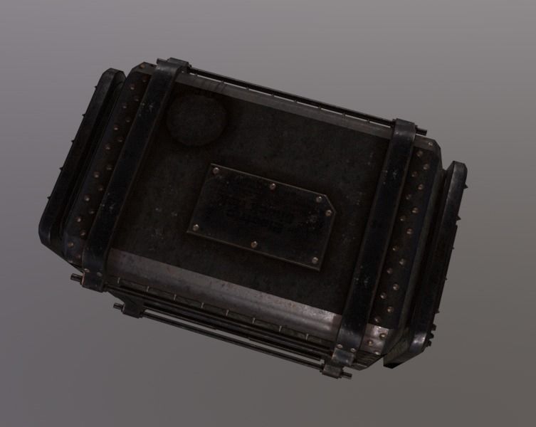 The Machine Boiler Low-poly 3D model_4